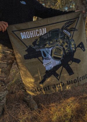 “Silent and Violent” Tactical Flag