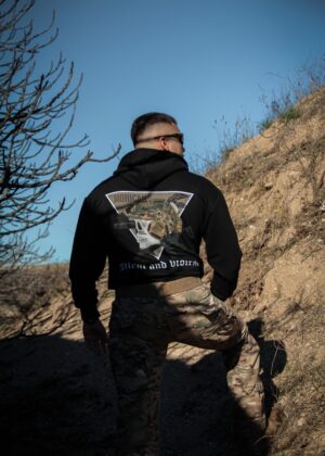 Black Operator Hoodie – MOHICAN “Silent and Violent”