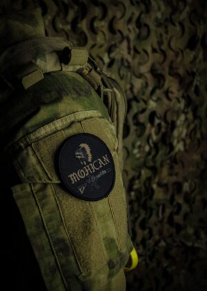 MOHICAN Logo Patch – Round Tactical Velcro