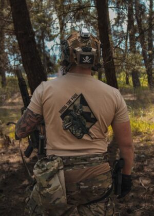 Tactical T-Shirt “Bring the Pain” | MOHICAN – Beige